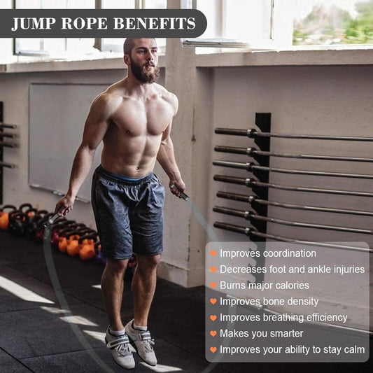 PlayZone Athletics™ Weighted Jump Rope